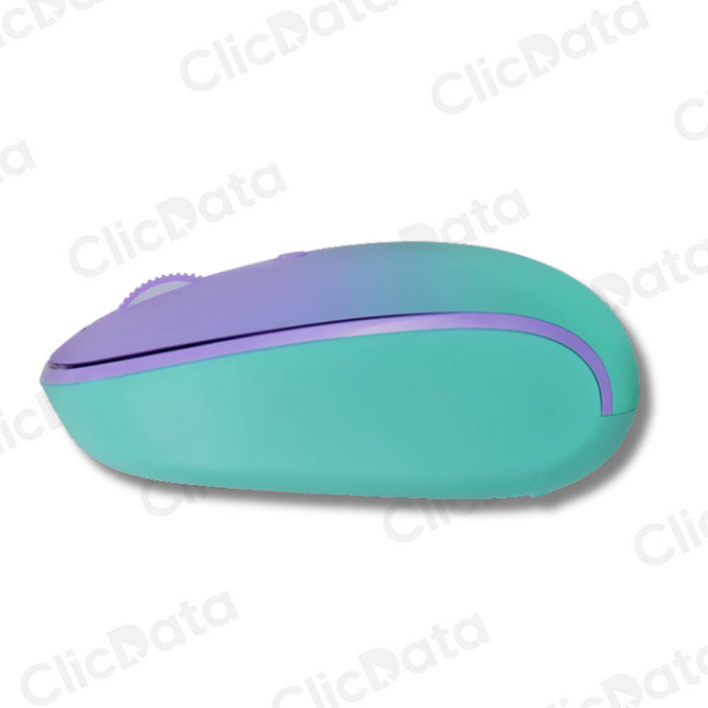 Mouse Teros TE-1224S Negro 4 Botones Inalámbrica (Receptor USB)