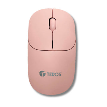 Mouse Teros TE-1218S Negro 3 Botones Inalámbrica (Receptor USB)
