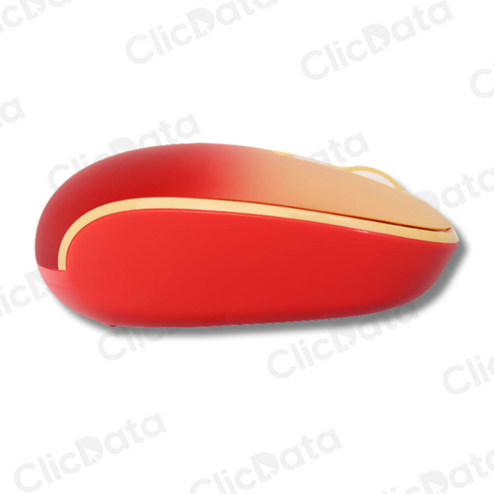 Mouse Teros TE-1223S Negro 3 Botones 20 metros Inalambrica