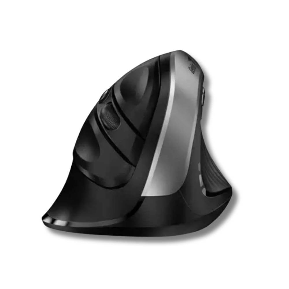 Mouse Genius Ergo 8250S Grey 6 Botones Receptor USB Inalámbrica