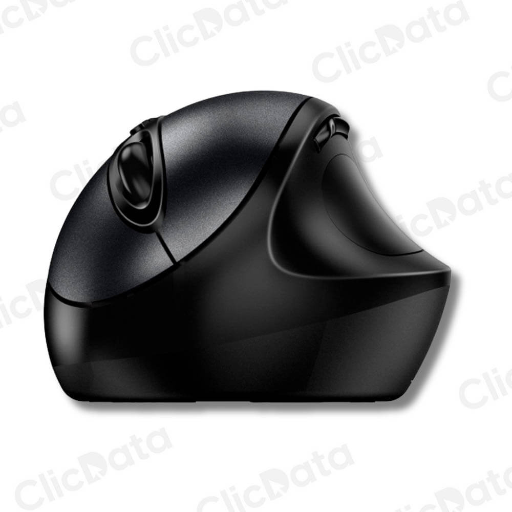 Mouse Genius Ergo 8300S Negro 7 Botones Receptor USB Inalámbrica