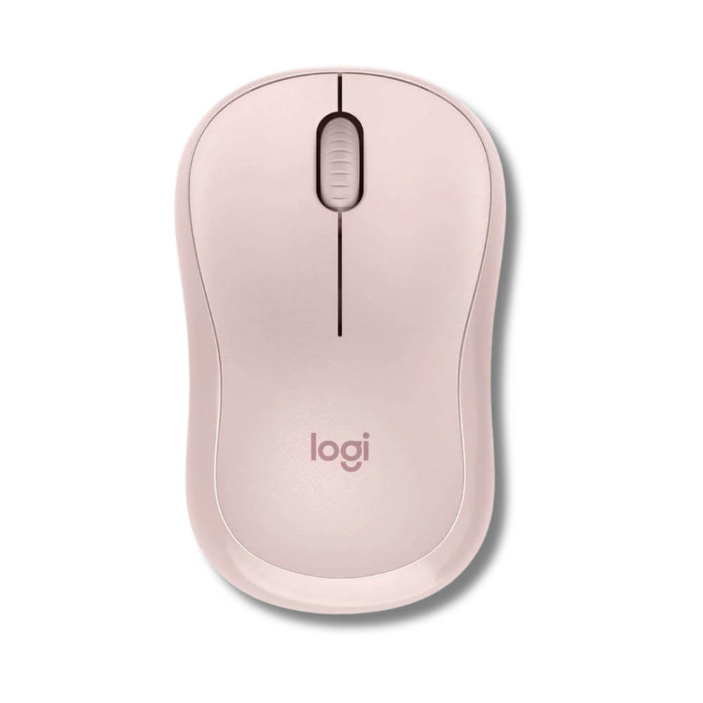 Mouse Logitech M240 Silent Rosado 3 botones Alcance 10m Bluetooth