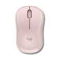 Mouse Logitech M240 Silent Rosado 3 botones Alcance 10m Bluetooth