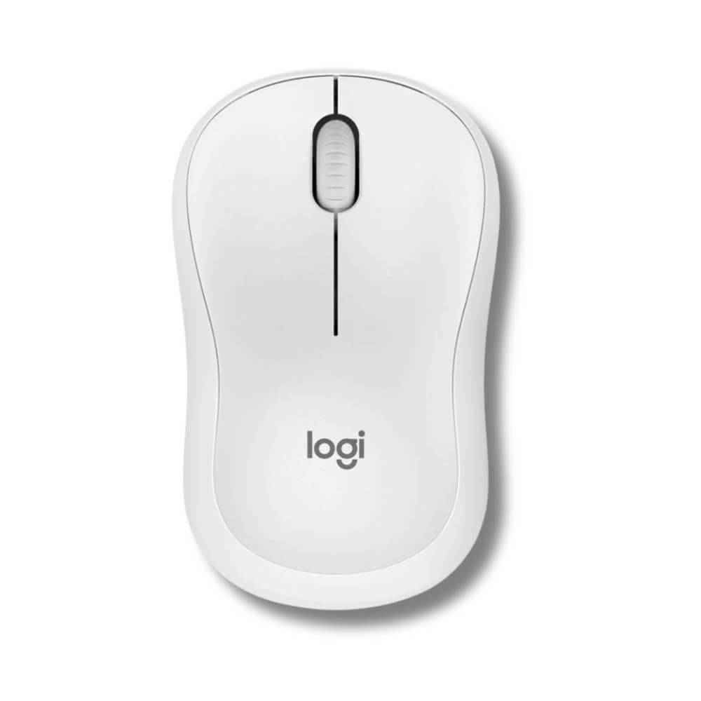 Mouse Logitech M240 Silent Blanco 3 botones Alcance 10m Bluetooth