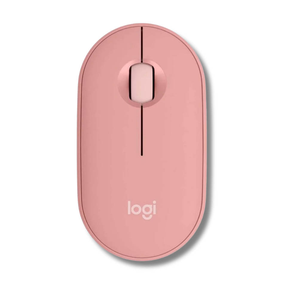 Mouse Logitech Pebble 2 M350S Rose 3 bot. Alcance 10m Bluetooth