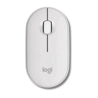 Mouse Logitech Pebble 2 M350S Blanco 3 bot. Alcance 10m Bluetooth
