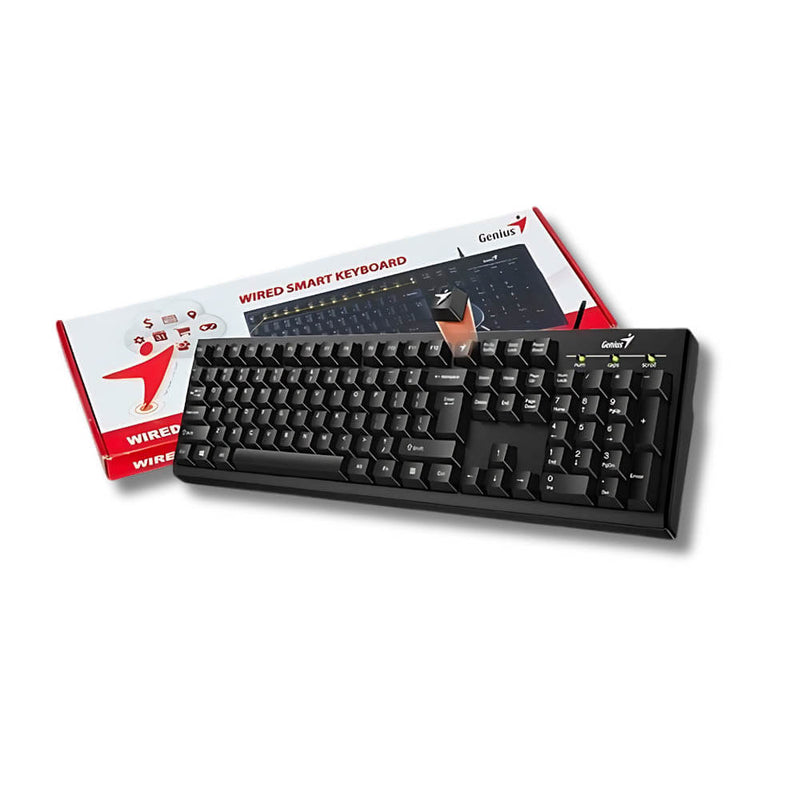 Teclado Genius Smart KB-100X Cable 1.5 Mts 12 teclas de función 31310049401