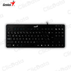 Teclado Genius TKL Luxemate 110 Negro Cable 12 teclas de función 31300012401