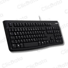 Teclado Logitech K120 Negro Cable 10 millones de pulsaciones
