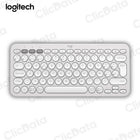 TECLADO LOGITECH PEBBLE 2 K380S BLUETOOTH/WIRELESS SP WHITE (920-011784)-P