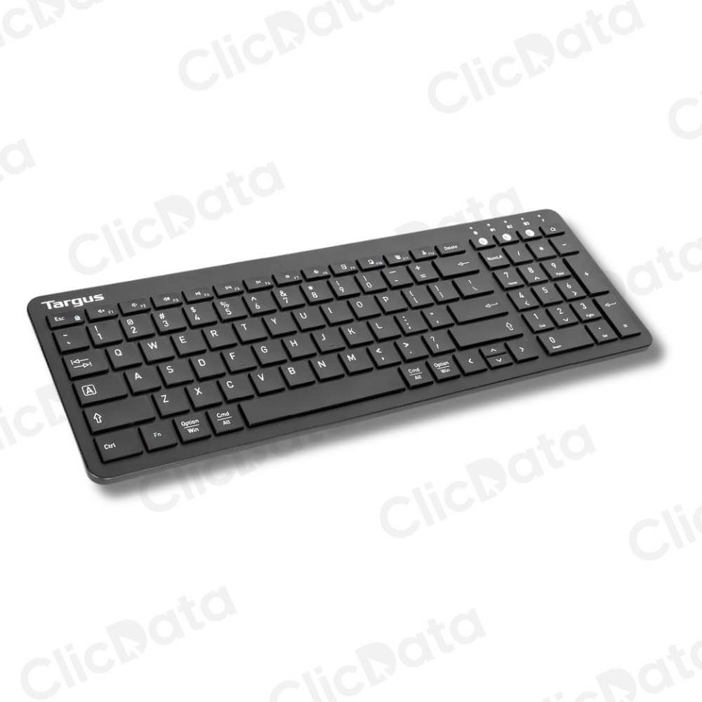 Teclado Targus KB863 Negro Bluetooth Conect. multidispositivo