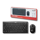 Pack Teclado y Mouse Genius Luxemate Q8000 TKL Negro Inalámbrica