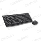 Pack Teclado y Mouse Logitech MK-295 Negro Conexión Inalámbrica