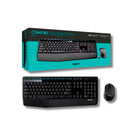 Pack Teclado y Mouse Logitech MK-345 Negro Conexión Inalámbrica