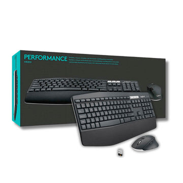 Pack Teclado y Mouse Logitech MK-850 Negro Conex.USB y Bluetooth