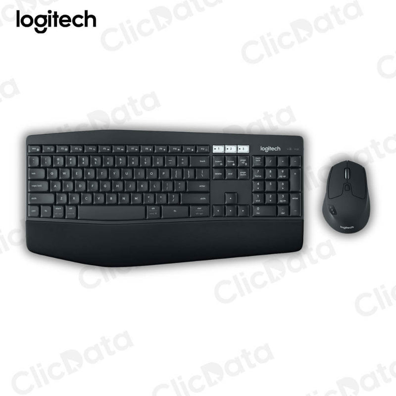Pack Teclado y Mouse Logitech MK-850 Negro Conex.USB y Bluetooth