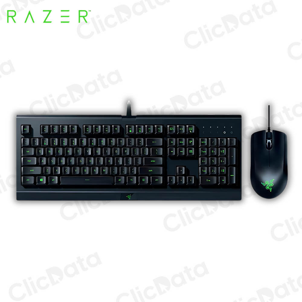 Pack Teclado y Mouse Razer Cynosa Lite + Abyssus Lite Negro (rz84-02740300-b311)