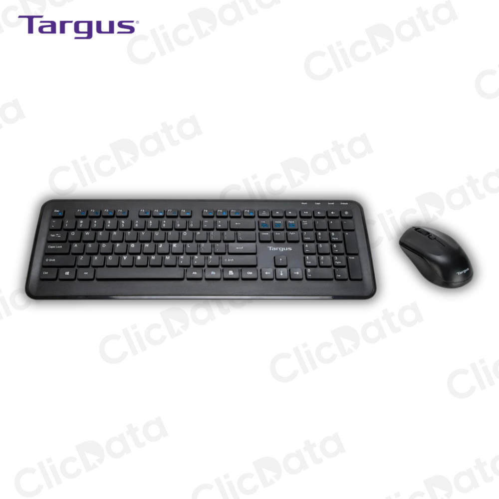 Pack Teclado y Mouse Targus KM610 Negro Receptor USB AKM610ES