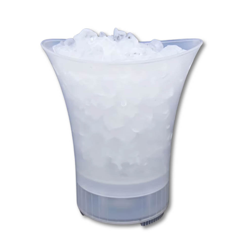 Parlante Bluetooth Hielera Integrada Transparente Función Doble