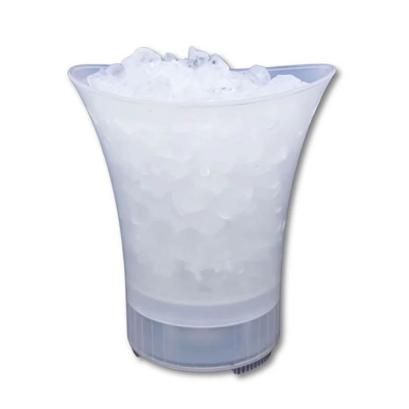 Parlante Bluetooth Hielera Integrada Transparente Función Doble
