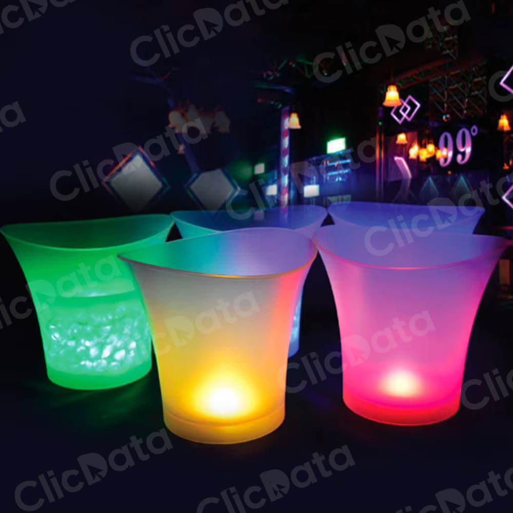Parlante Bluetooth Hielera Integrada Transparente Función Doble