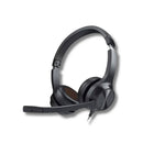 Audífono C/Microf Creative Chat Usb 40Mm Usb-C/Adaptador Usb-A Cancelación De Ruido Mute Negro (51Ef0980Aa000)