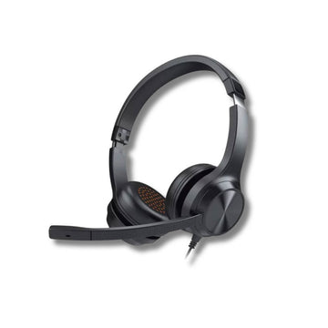 Audífono C/Microf Creative Chat Usb 40Mm Usb-C/Adaptador Usb-A Cancelación De Ruido Mute Negro (51Ef0980Aa000)