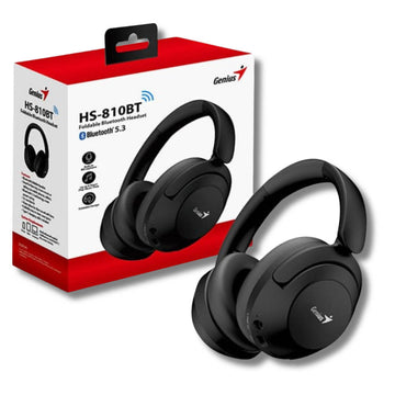 Audífono C/Microf Genius HS810BT 40Mm Plegable Negro (31710029400)