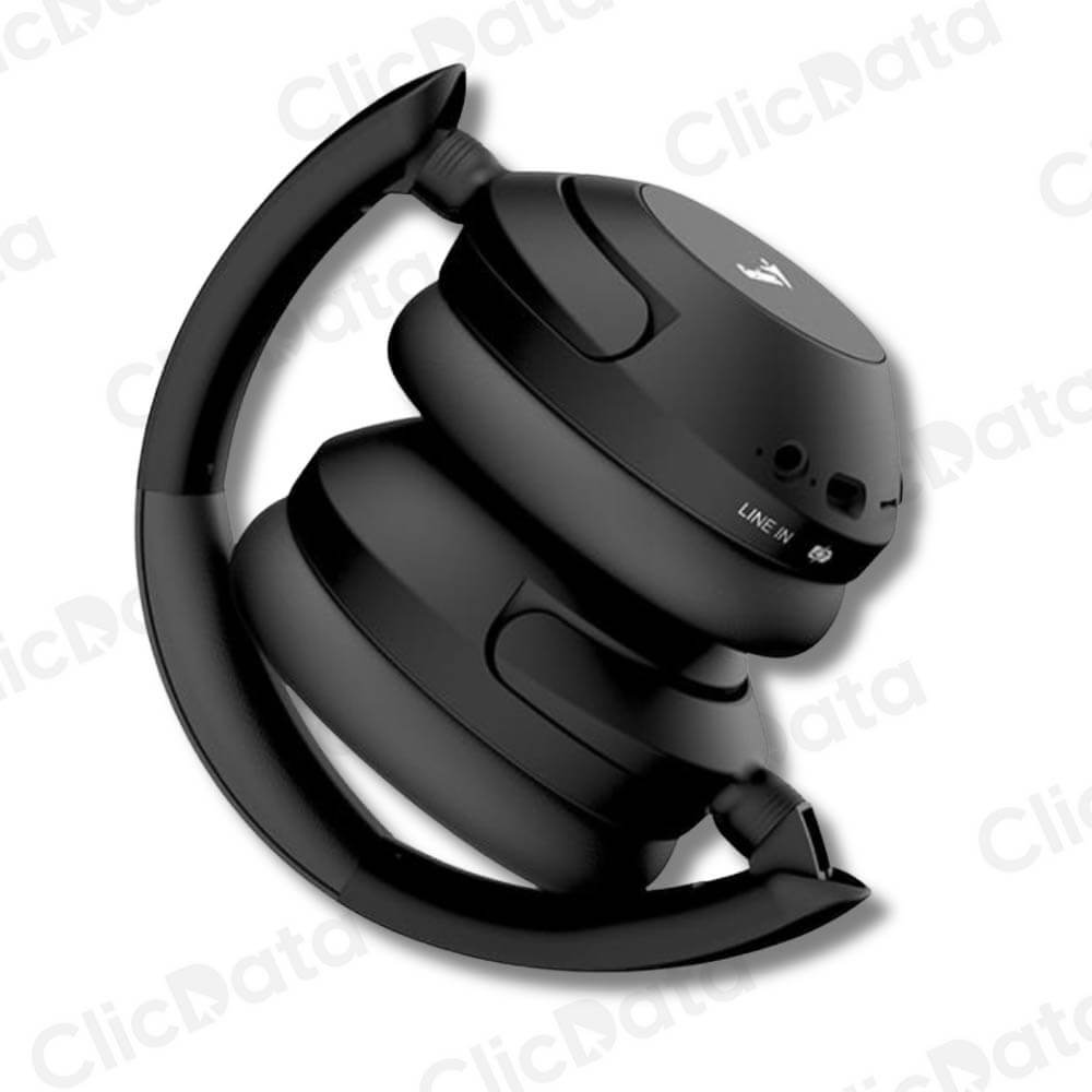 Audífono C/Microf Genius HS810BT 40Mm Plegable Negro (31710029400)
