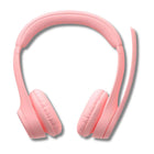 Audífono C/Microf Logitech Zone 300 Rose Bluetooth, 20Hrs Rosa 981-001411