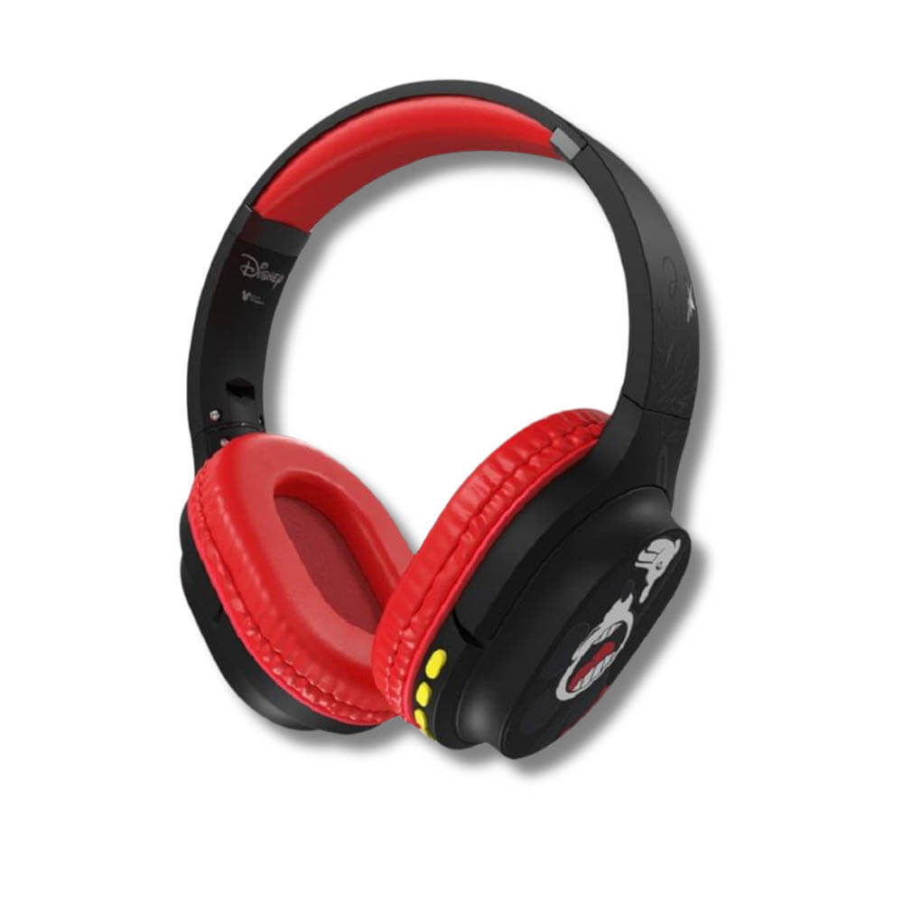 Audífono C/Microf Xtech Mickey BT 3.5Mm 40Mm 8H Plegables Black/Red XTH-D660MK