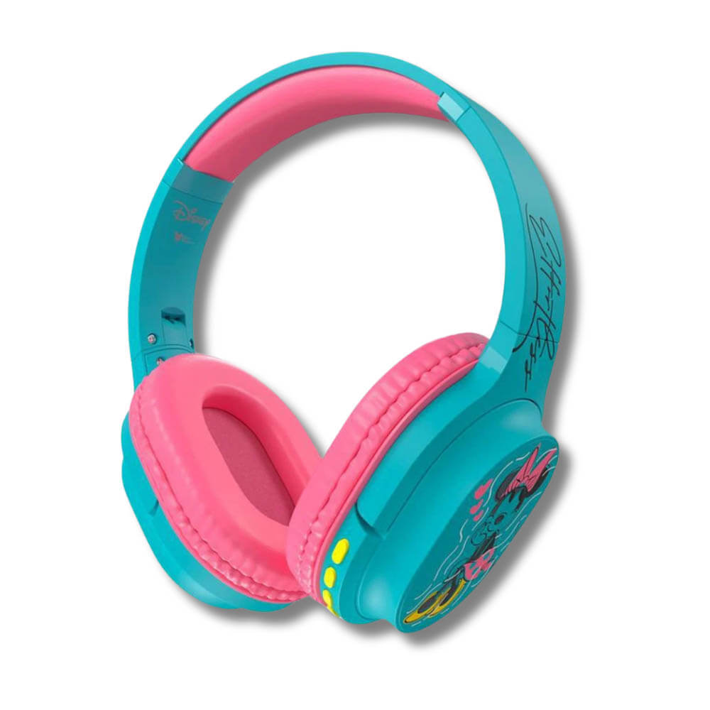 Audífono Xtech C/Microf XTH-D660MM Minnie Bluetooth/3.5Mm 40Mm 8H Plegables Blue/Rose XTH-D660MM