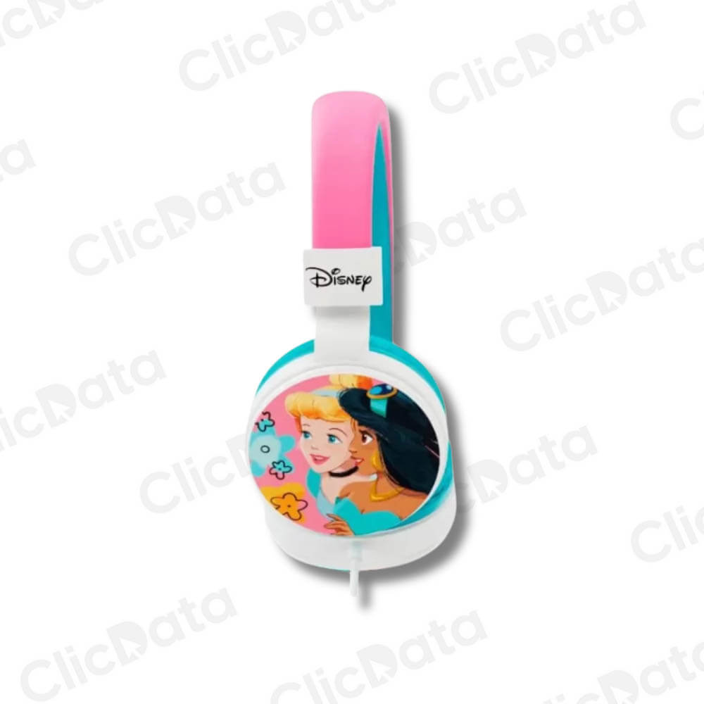 Audífono Xtech C/MICROF XTH-D274PS Princess Blanco, Blanca, rosa 3.5MM 40MM