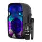 Equipo de sonido Libidum 8" - MX321VB negro Bluetooth Luz RGB
