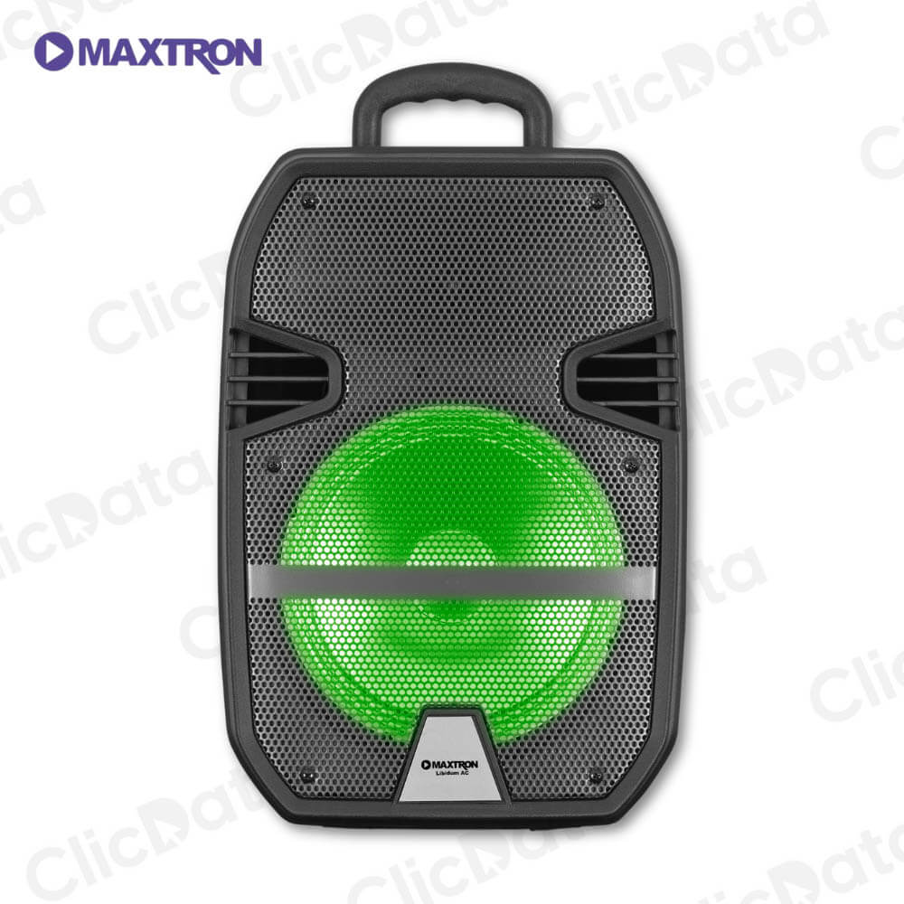 Equipo de sonido Maxtron Libidum AC 8" MX323AC Portable Bluetooth Speaker 8"