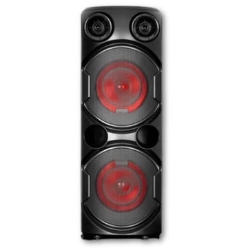 Equipo de sonido Maxtron Zenith MX308W negro Bluetooth Luz RGB