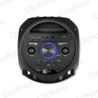 Equipo de sonido Maxtron Zenith MX308W negro Bluetooth Luz RGB