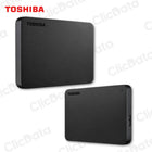 Disco duro externo Toshiba Canvio Basics, 1 TB, USB 3.0, 2.5", Negro.