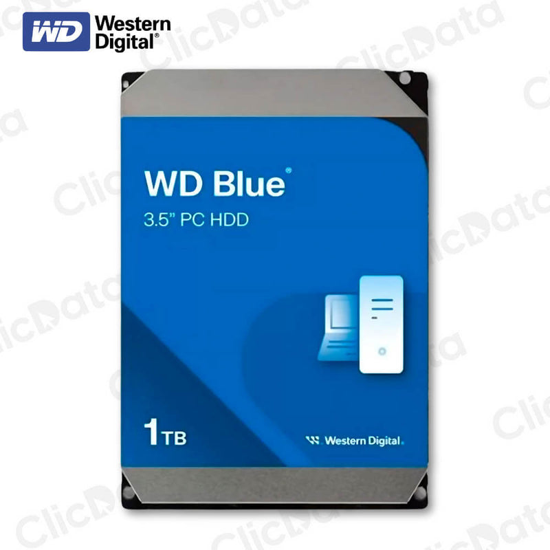 Disco Duro Interno WD10EARZ 1TB Western Digital SATA 6GB/s, 3.5" 5400rpm, Cache 64MB