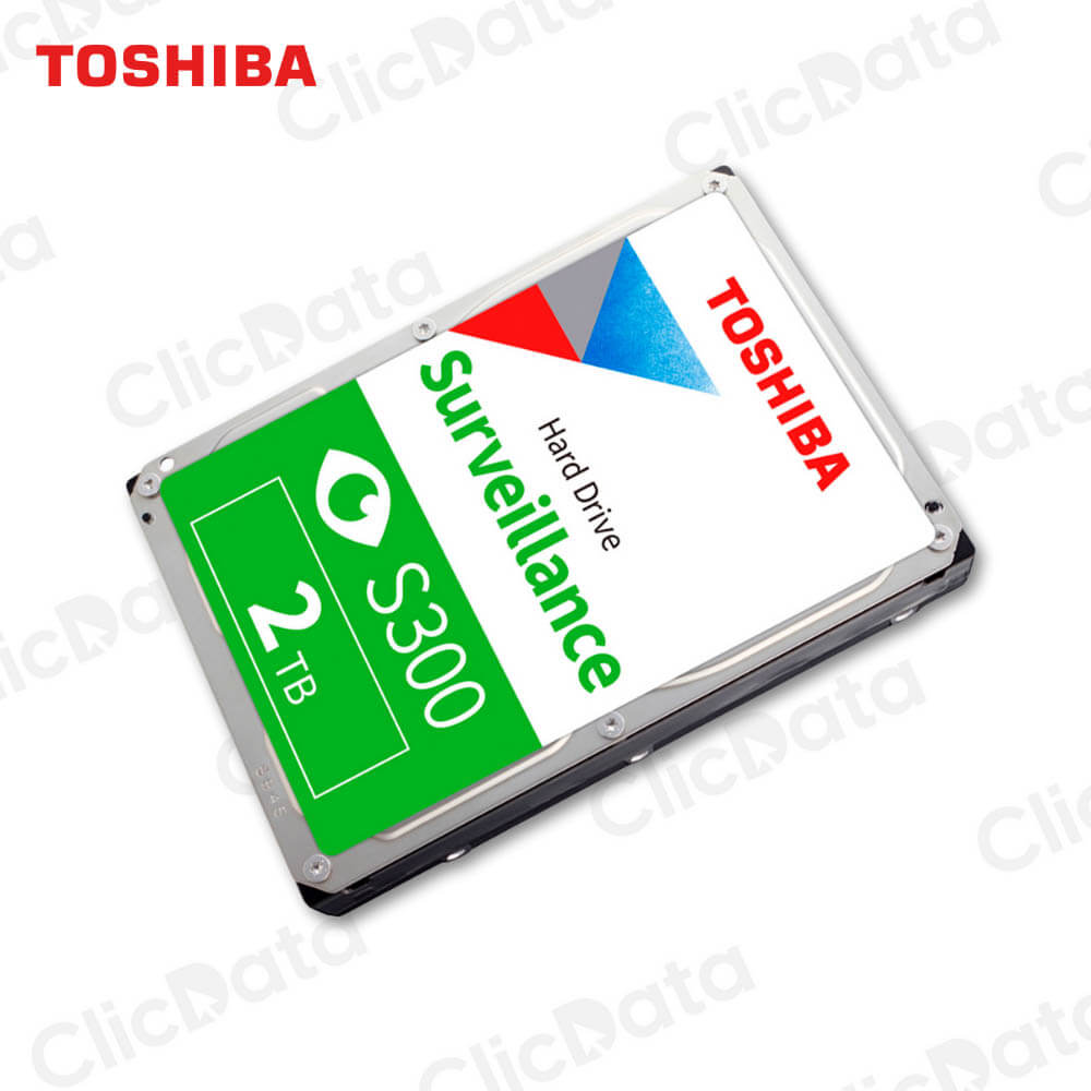 Disco duro Interno Toshiba Surveillance S300, 6TB SATA 6.0Gb/s, 5400rpm, 256MB Cache, 3.5".