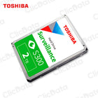 Disco duro Interno Toshiba Surveillance S300, 6TB SATA 6.0Gb/s, 5400rpm, 256MB Cache, 3.5".
