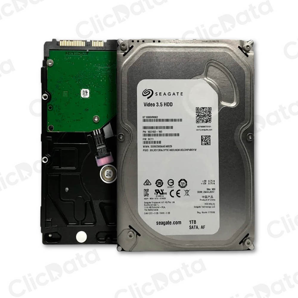 Disco duro Interno Seagate Pipeline HD, 1TB, SATA 6.0 Gb/s, 5900 RPM, 3.5, PULL.
