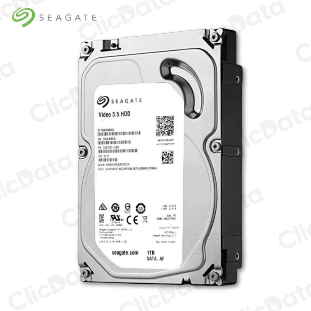 Disco duro Interno Seagate Pipeline HD, 1TB, SATA 6.0 Gb/s, 5900 RPM, 3.5, PULL.