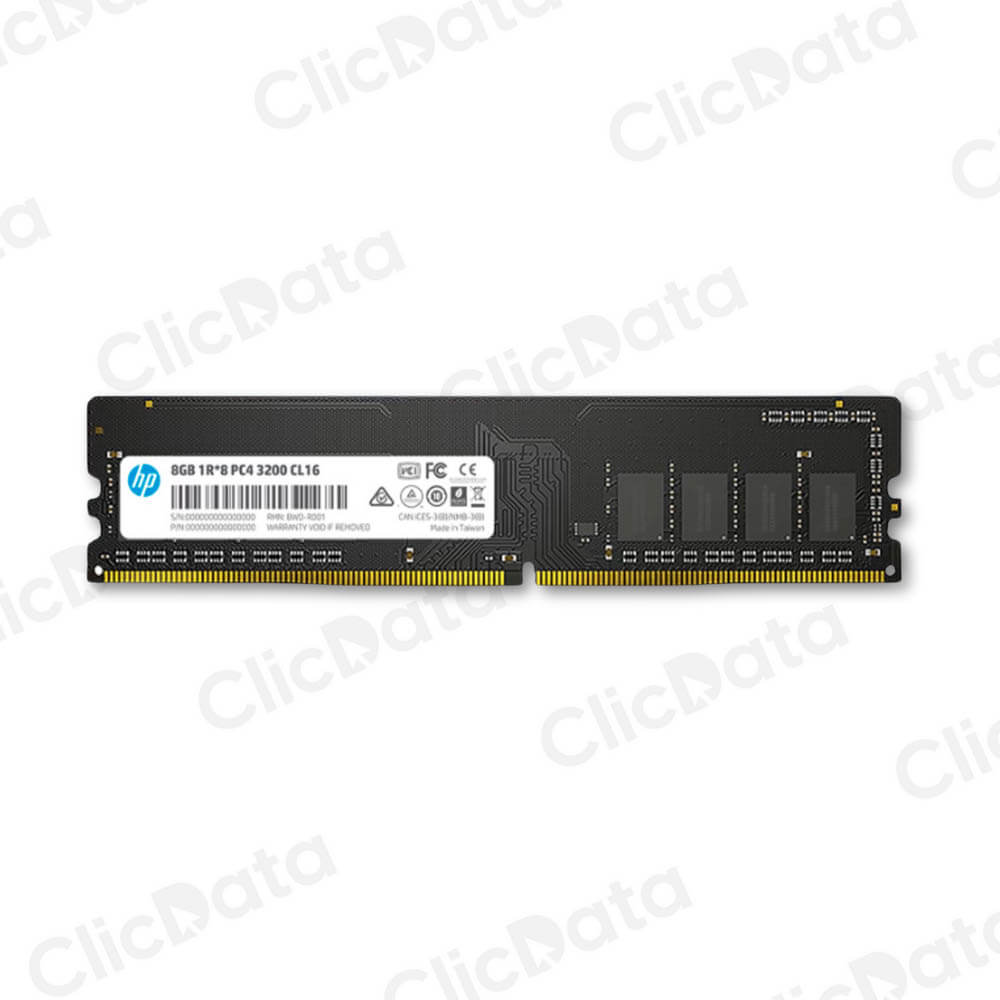 Memoria HP V2 8GB (1 x 8 GB) DDR4-3200 MHz, CL22, 1.20V