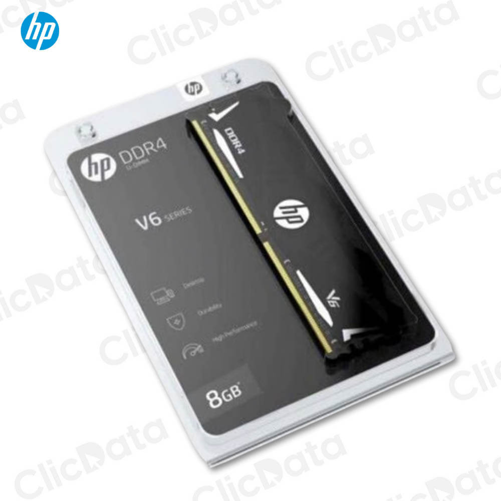 Memoria HP V6 Series, 8GB, DDR4, 3200 MHz, PC4-25600, CL-16, 1.35V