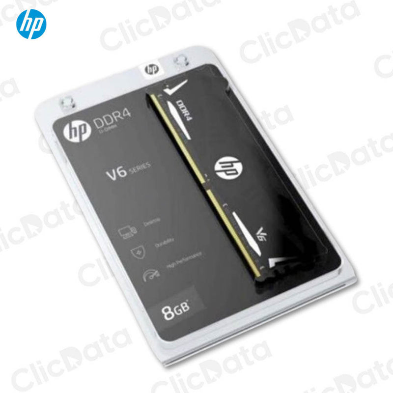 Memoria HP V6 Series, 8GB, DDR4, 3200 MHz, PC4-25600, CL-16, 1.35V
