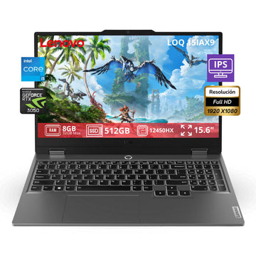 Laptop Lenovo LOQ 15IAX9 15.6" FHD IPS, Core i5-12450HX 24GB DDR5, SSD 512GB, RTX 3050