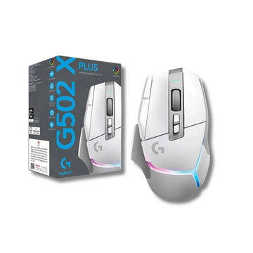 Mouse Gamer Logitech G502 X Plus Lightspeed 25K Dpi Lightforce/Lightsync Rgb Blanco (910-006169)