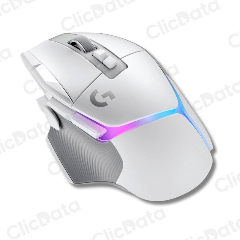 Mouse Gamer Logitech G502 X Plus Lightspeed 25K Dpi Lightforce/Lightsync Rgb Blanco (910-006169)