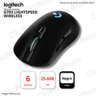 Mouse Gamer Logitech G703 Ligthspeed Inalámbrico Negro (910-005638)